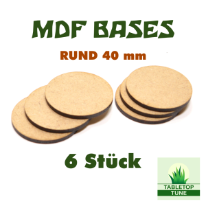 BASES - RUND 40 mm